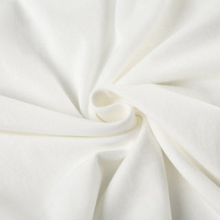 Off-shoulder irregular pleated top