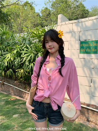 cool draping sun shirt