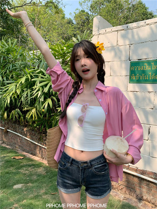 cool draping sun shirt