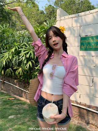 cool draping sun shirt