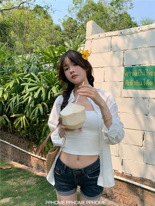 cool draping sun shirt