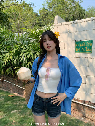 cool draping sun shirt