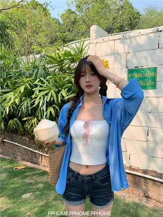 cool draping sun shirt