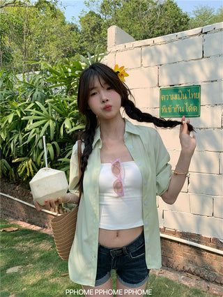 cool draping sun shirt