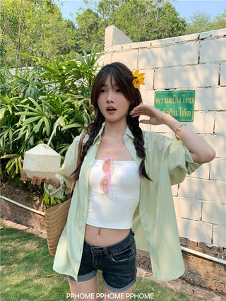 cool draping sun shirt