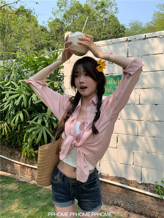 cool draping sun shirt