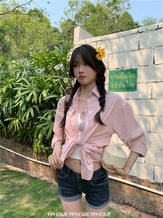 cool draping sun shirt