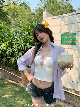 cool draping sun shirt