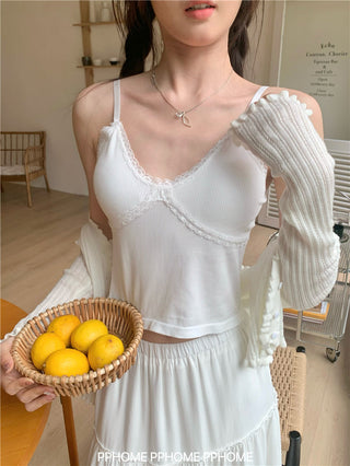 lace ballet cami top