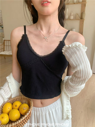 lace ballet cami top