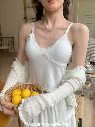 lace ballet cami top