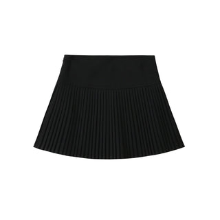 Christmas pleated bow skirt