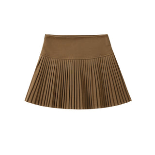 Christmas pleated bow skirt