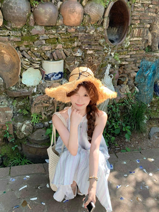 halter tied vacation dress