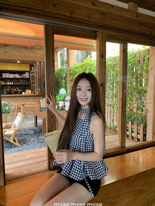 sweet plaid doll shirt