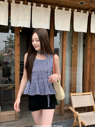 sweet plaid doll shirt