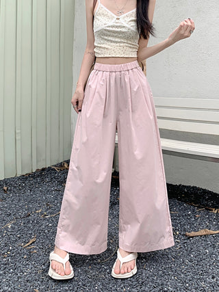 solid Yamamoto casual pants