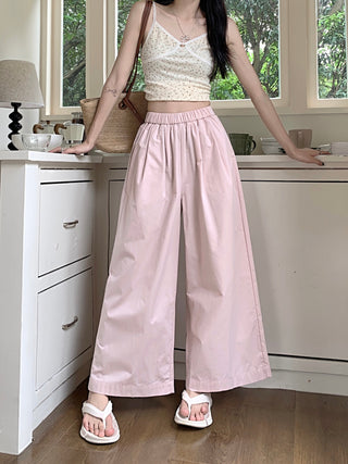 solid Yamamoto casual pants