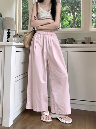 solid Yamamoto casual pants