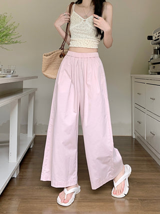 solid Yamamoto casual pants