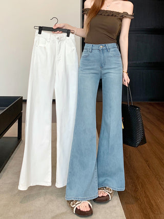 classic flared waist pants