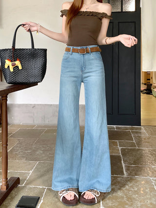 classic flared waist pants