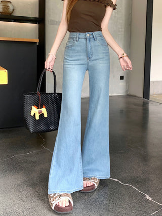 classic flared waist pants