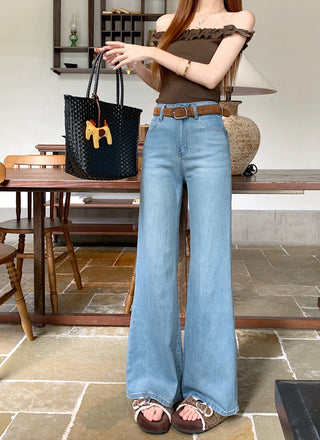 classic flared waist pants