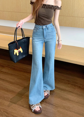 classic flared waist pants