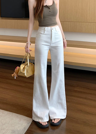 classic flared waist pants