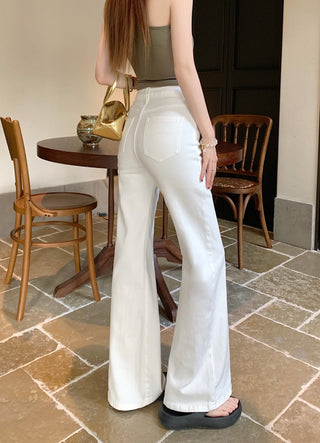 classic flared waist pants