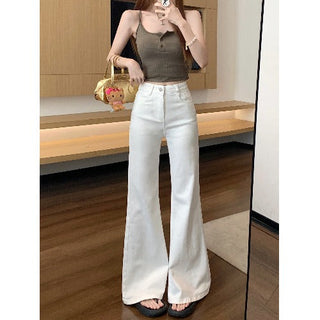 classic flared waist pants