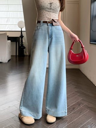 loose wide leg jeans