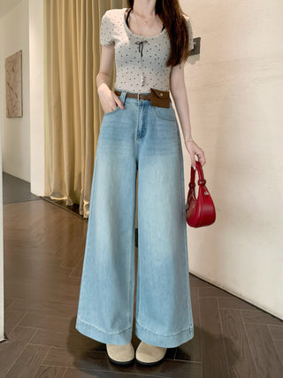 loose wide leg jeans