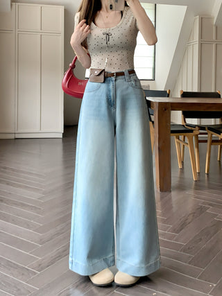 loose wide leg jeans