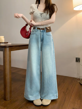 loose wide leg jeans