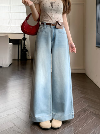 loose wide leg jeans
