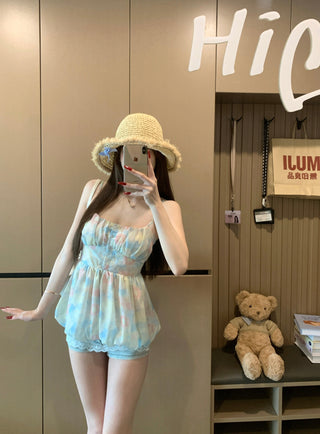 oil painting camisole top