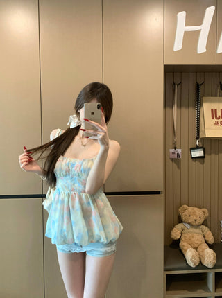 oil painting camisole top