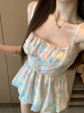 oil painting camisole top