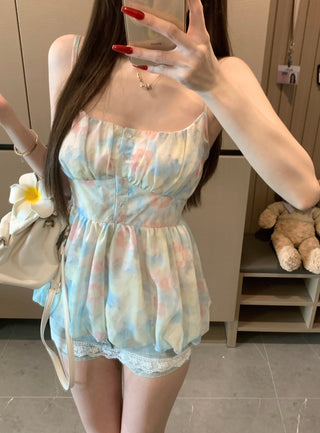 oil painting camisole top