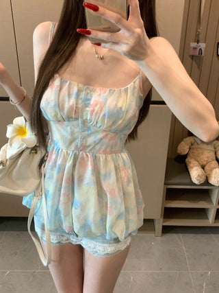 oil painting camisole top