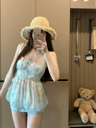 oil painting camisole top