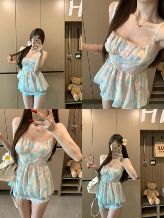 oil painting camisole top