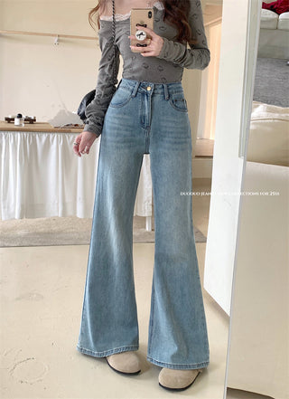 light flared casual jeans