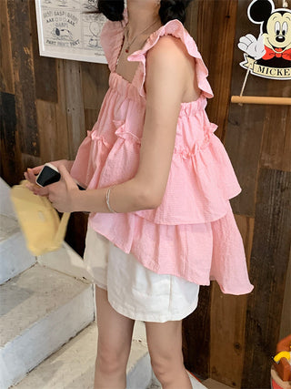 pink flying doll camisole