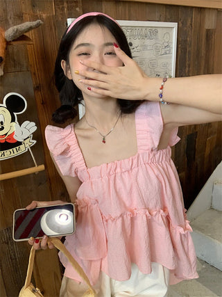 pink flying doll camisole