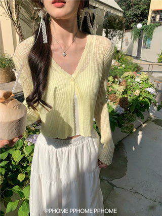 ice silk sun cardigan