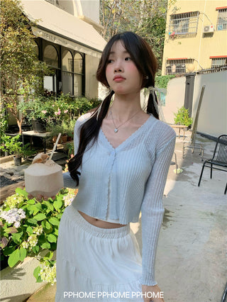 ice silk sun cardigan