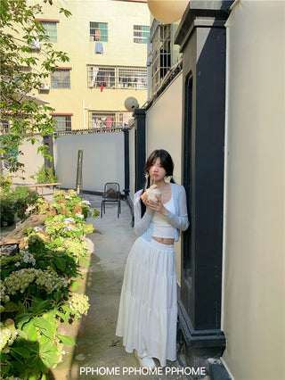 ice silk sun cardigan